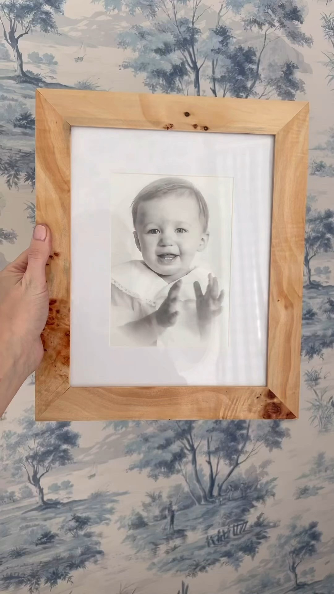 Lovely Burlwood frames!

#LTKHome #LTKFamily