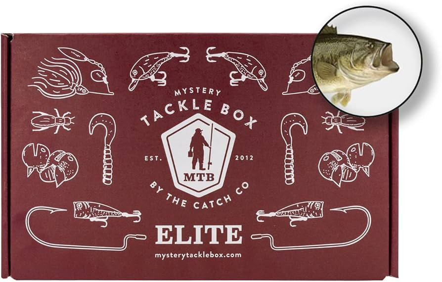 Catch Co Mystery Tackle Box ELITE Bass Fishing Kit | Amazon (US)