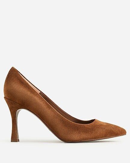 Elsie made-in-Italy suede pumps | J.Crew US