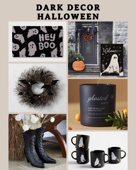 Spooky Black Dark Academia Halloween Decor

#LTKSeasonal #LTKHalloween