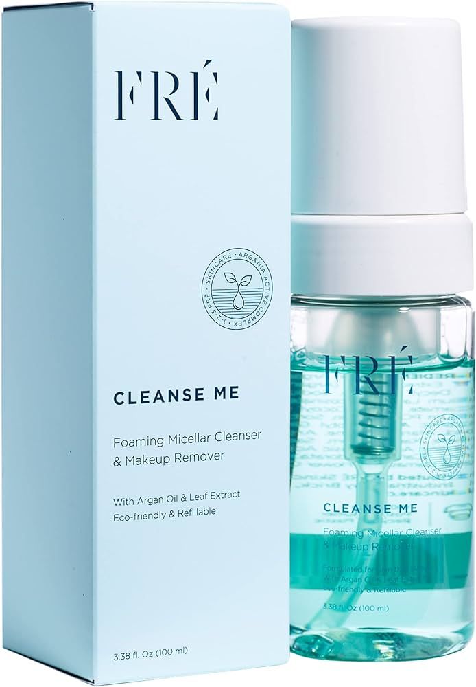 FRÉ Foaming Facial Cleanser with Micellar Water, Cleanse Me Skincare - Cleanser & Makeup Remover... | Amazon (US)