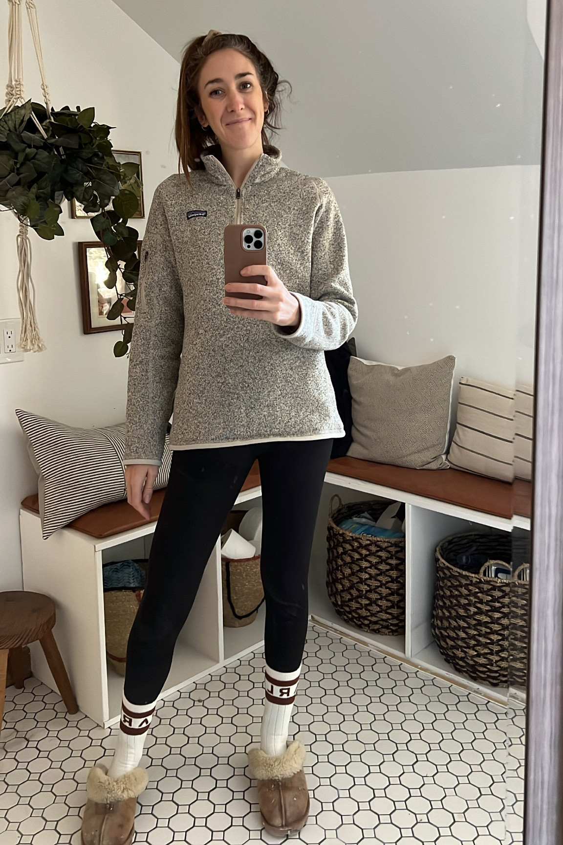 Comfy and cute winter outfit! Plus some work slippers 😉 

#LTKbeauty #LTKhome