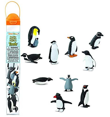 Safari Ltd Penguin TOOB With 10 Fun and Flightless Figurines, Including Gentoo, Humboldt, Chinstr... | Amazon (US)