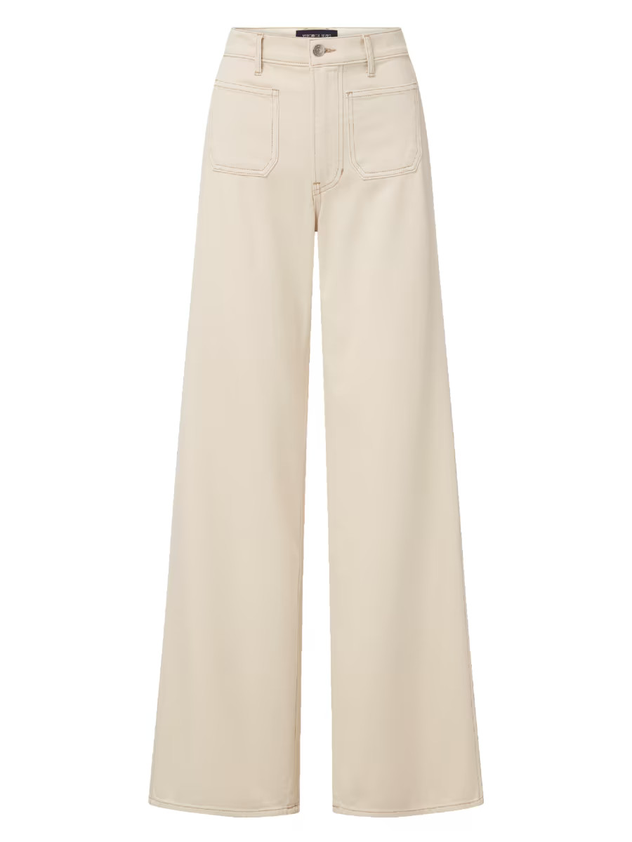 Kasey Mid-Rise Wide-Leg Jeans | Saks Fifth Avenue