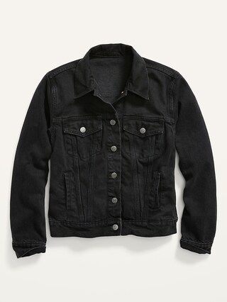 Classic Black Jean Jacket for Women | Old Navy (US)