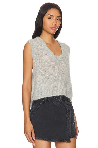 Dream Maker Vest in Light Heather Grey | Revolve Clothing (Global)