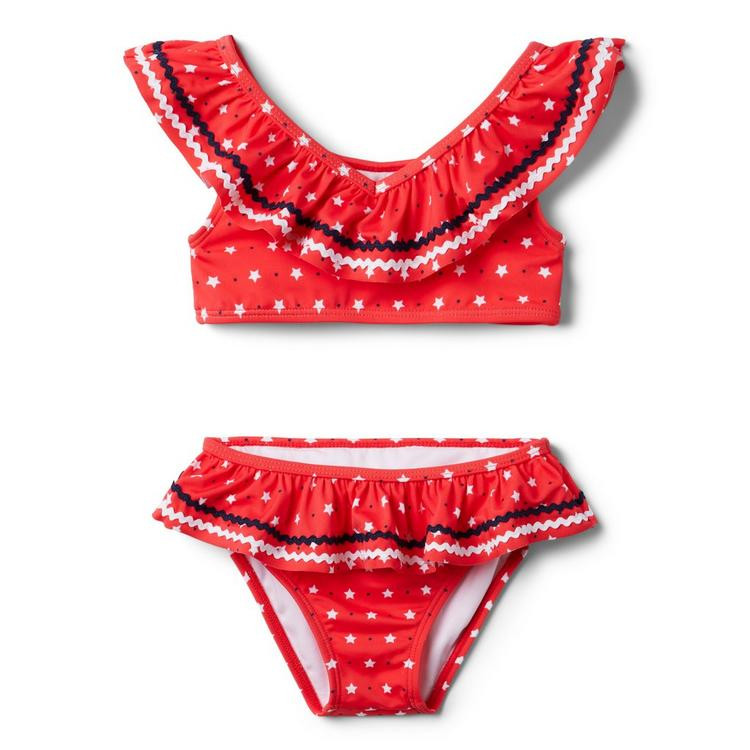 Star Ruffle 2-Piece Swimsuit | Janie and Jack