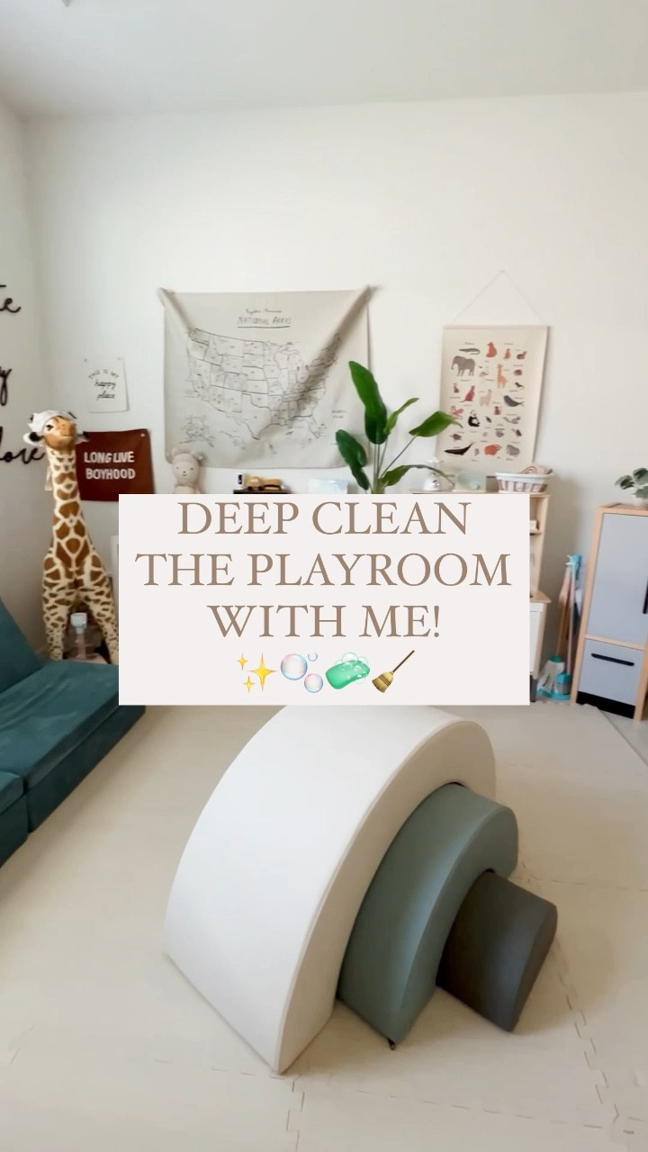 Deep cleaning the playroom with my favorite non-toxic sanitizer, disinfectant, and deodorizer! Safe for children & pets and effective at killing viruses and bacteria. 🙌🏼 It’s the best! 

#LTKkids #LTKbaby #LTKhome