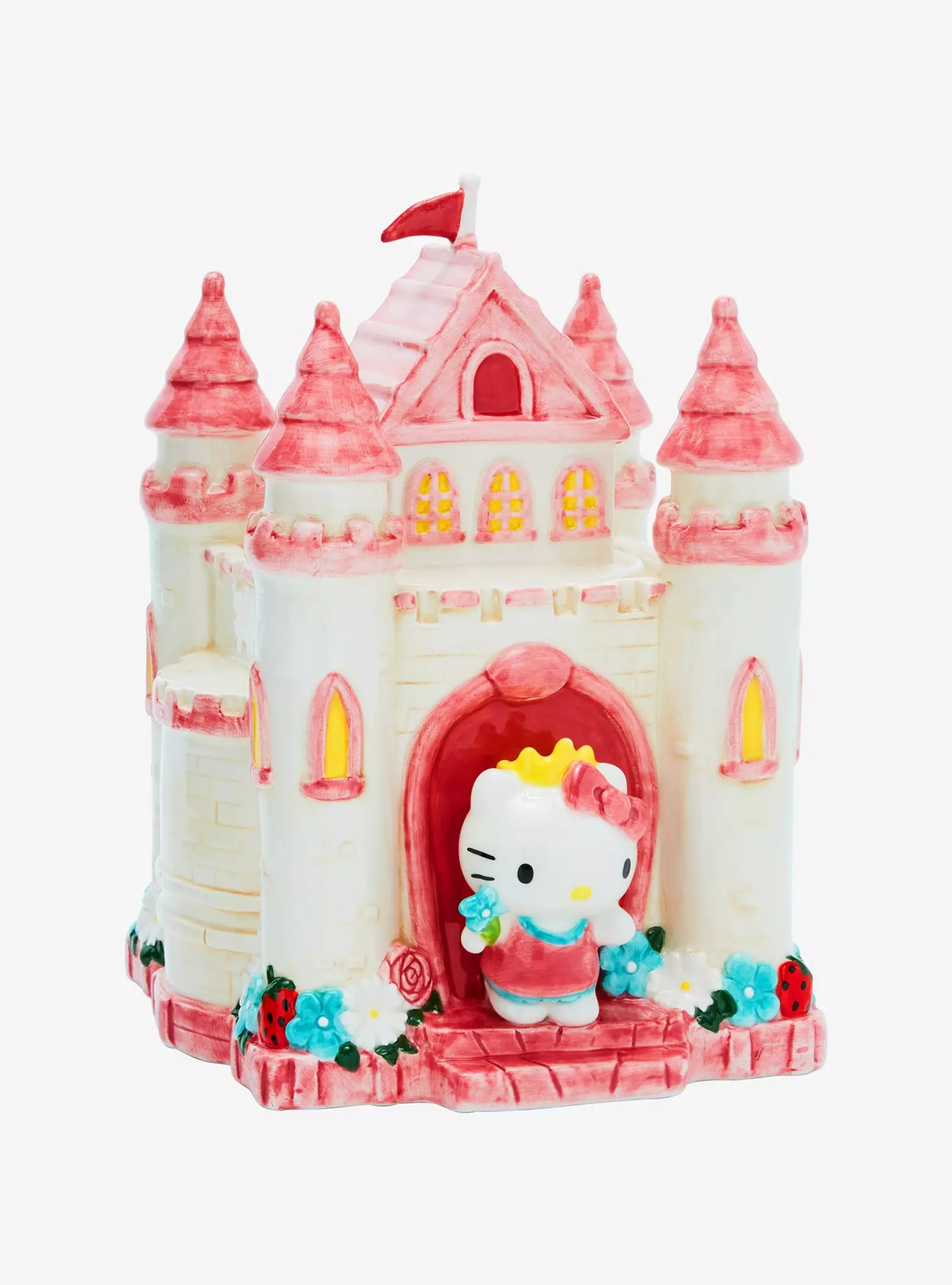 Blue Sky Hello Kitty Princess Castle Cookie Jar | Hot Topic