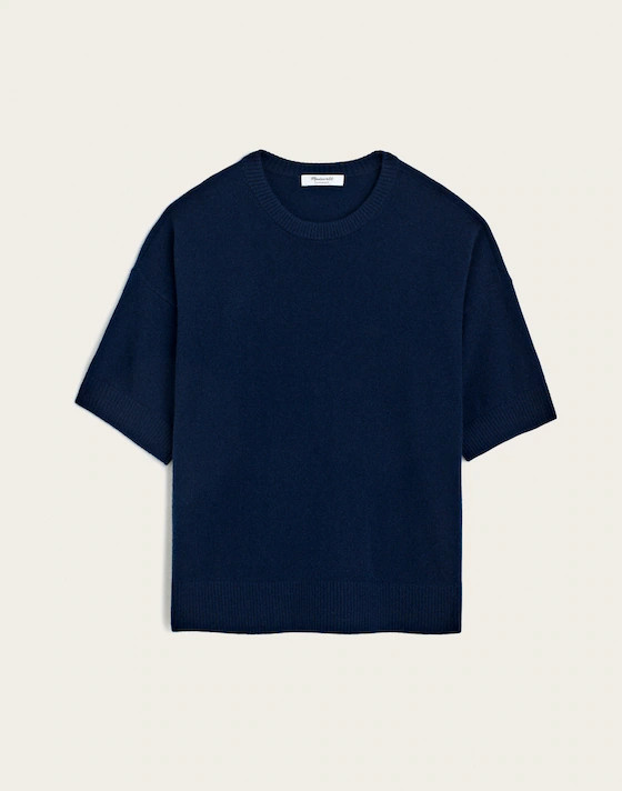 Relaxed Sweater Tee in 100% Cashmere | Madewell