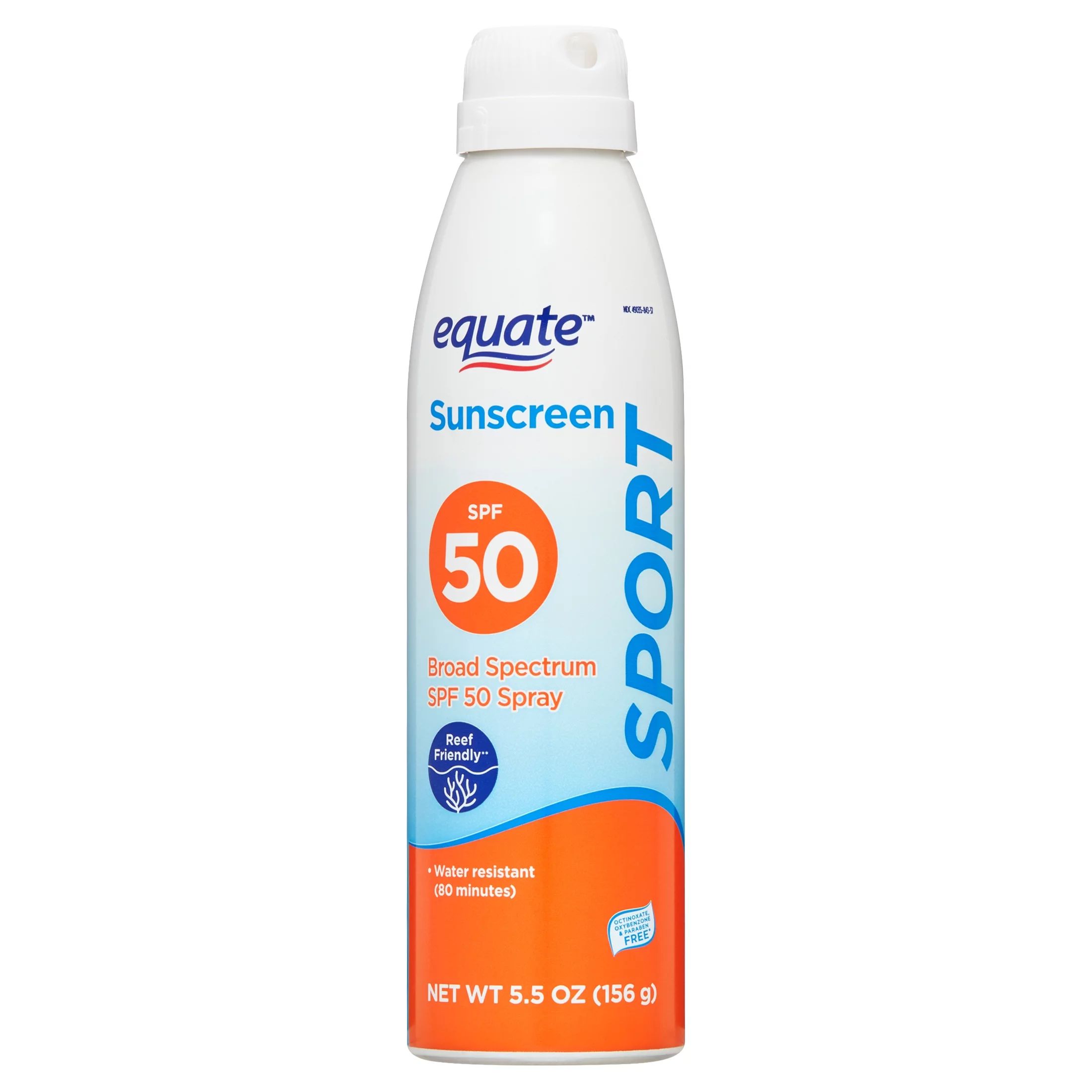 Equate Sport Broad Spectrum Sunscreen, SPF 50, 5.5 oz - Walmart.com | Walmart (US)