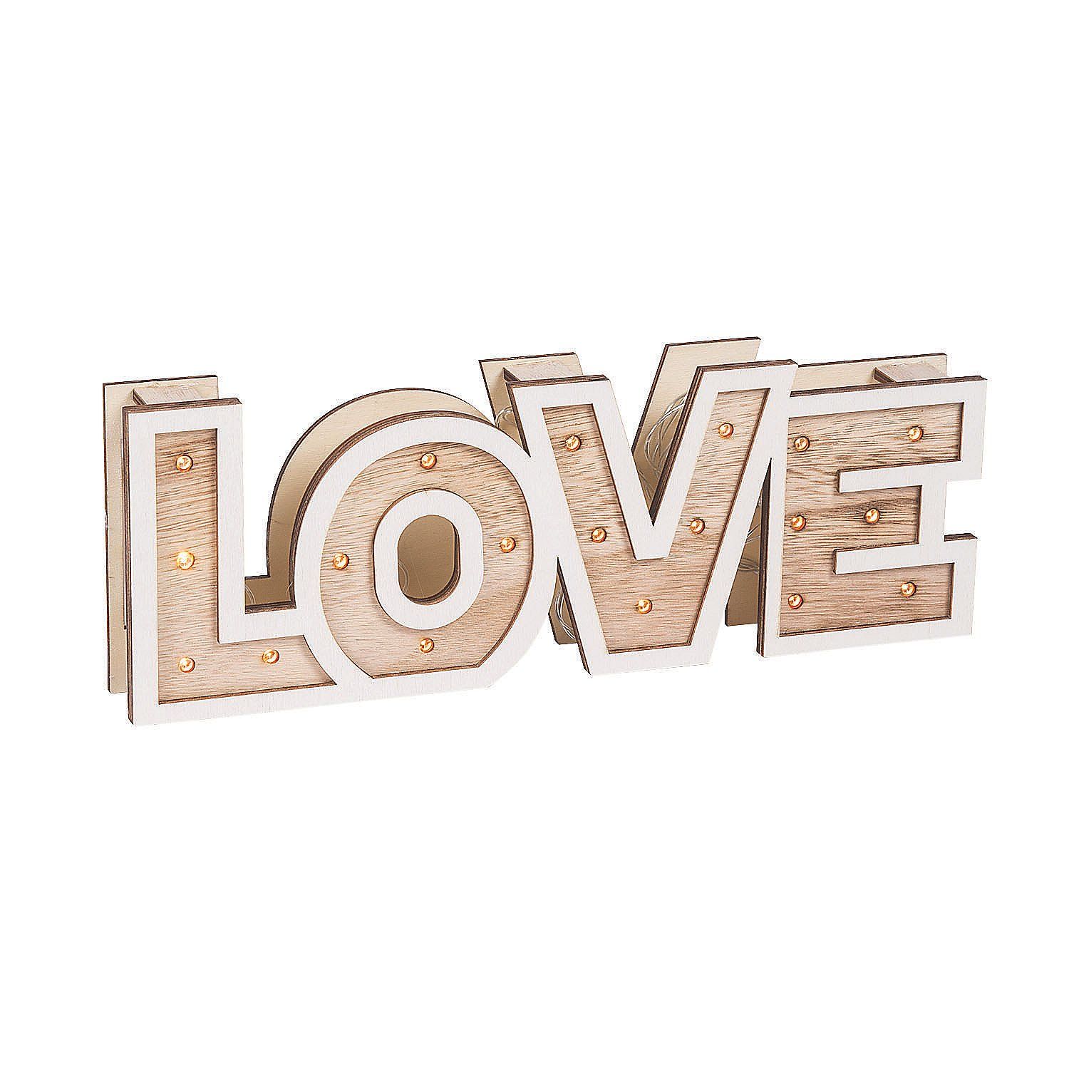 Rustic Love Marquee Sign - Home Decor - 1 Piece | Walmart (US)