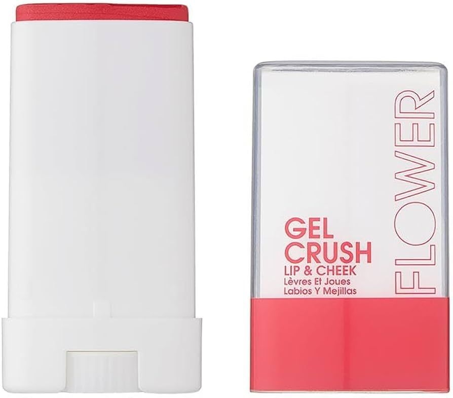 FLOWER BEAUTY Lip & Cheek Gel Crush - Cream Blush and Lips Tint in One Portable Multistick - Hydr... | Amazon (US)