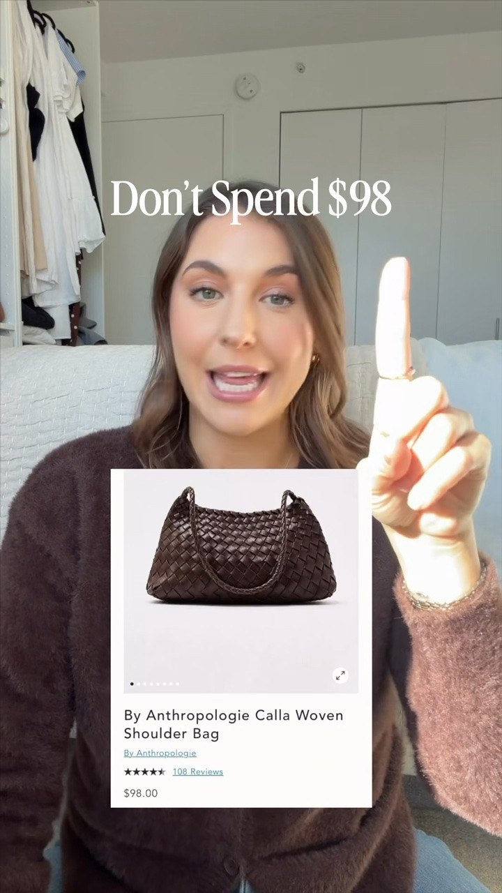 Don’t spend $98 on the Anthropologie version 👀 I found the cutest lookalike for way less and it gives the exact same chocolate brown woven vibe. Such a good fall bag!

Anthropologie bag dupe, woven shoulder bag, affordable fall bag, chocolate brown purse, midsize fashion, size 12/14 style

#LTKSeasonal #LTKgrwm #LTKWorkwear