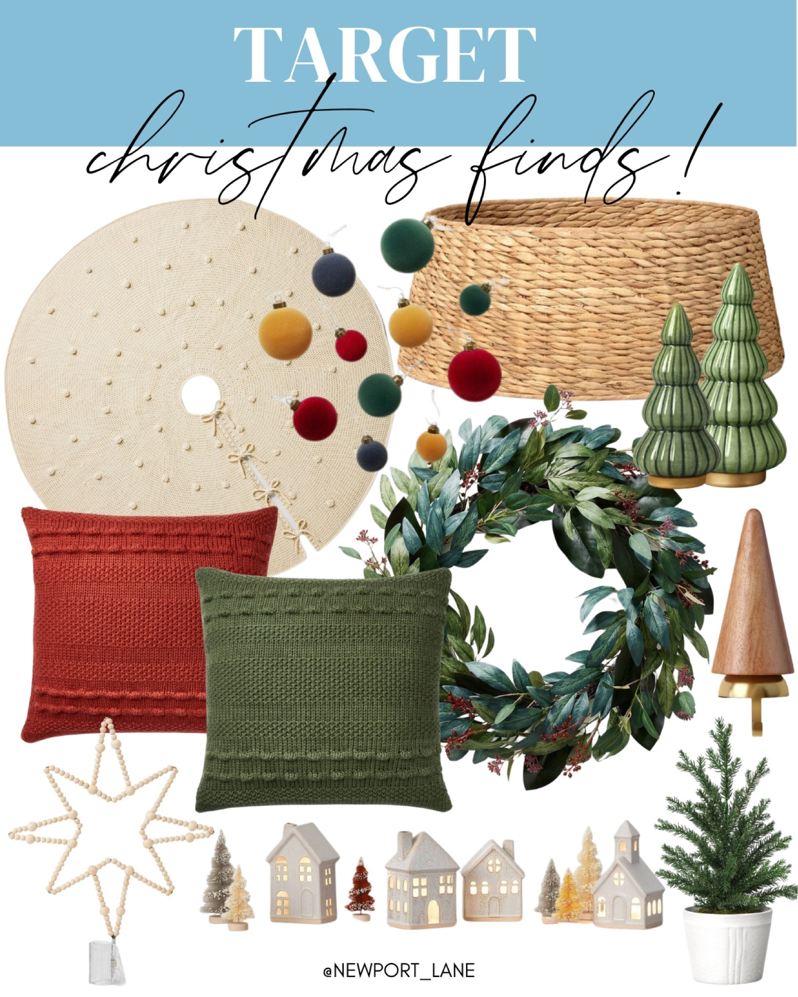 Christmas decor, Christmas decorations, red and green decor, wreath, red pillow, green pillow, faux tree, tree collar, seagrass tree collar, stocking hanger, Target Christmas decor



#LTKhome #LTKsalealert #LTKHoliday