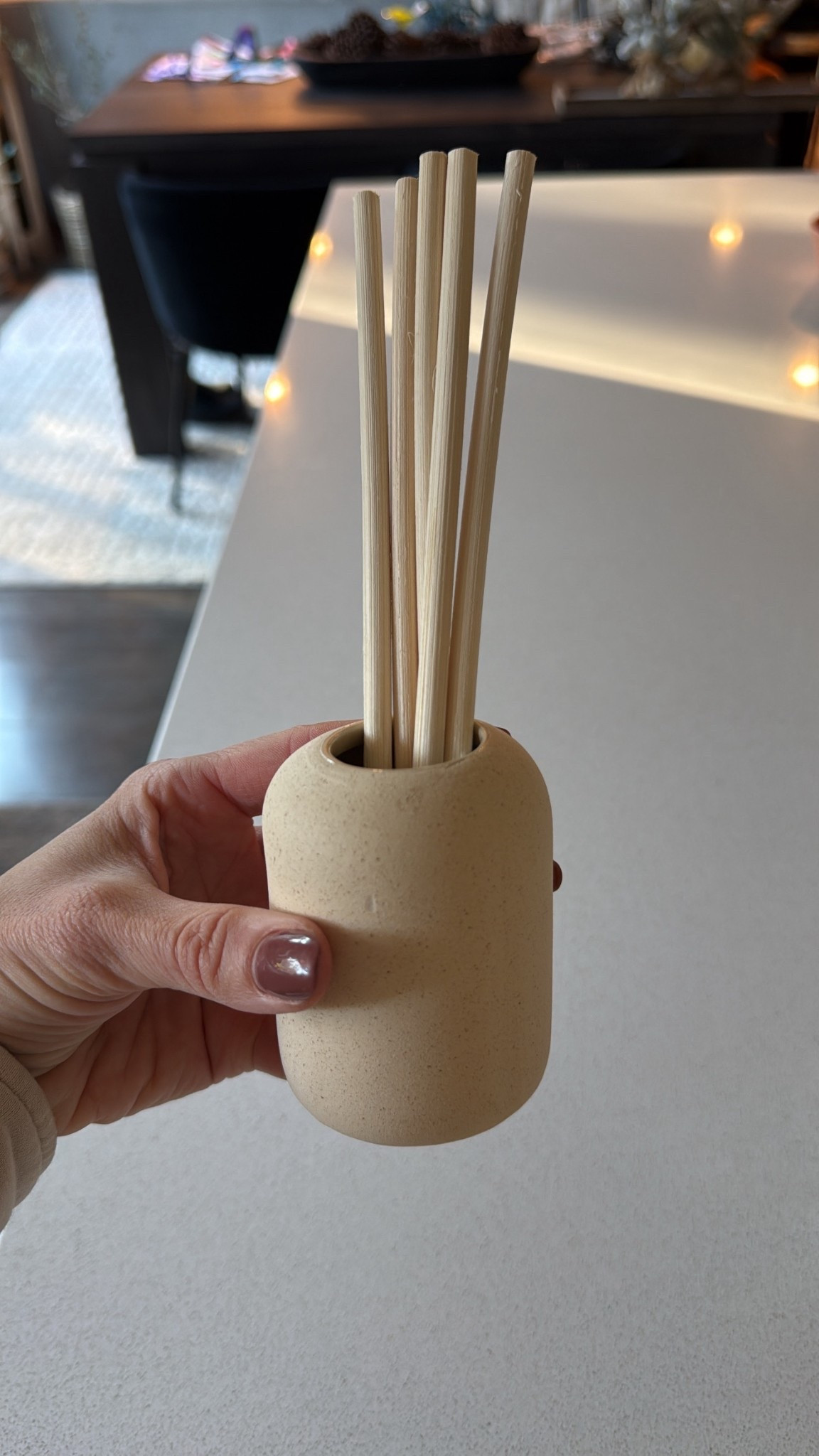 These diffusers are so perfect for my bathroom! Organic texture, smell great and a really great price. I’m going back for the soy candles with wooden wicks! Total Nordic vibes. Scandi. Neutral home. 

#LTKFindsUnder50 #LTKHome #LTKdayinmylife