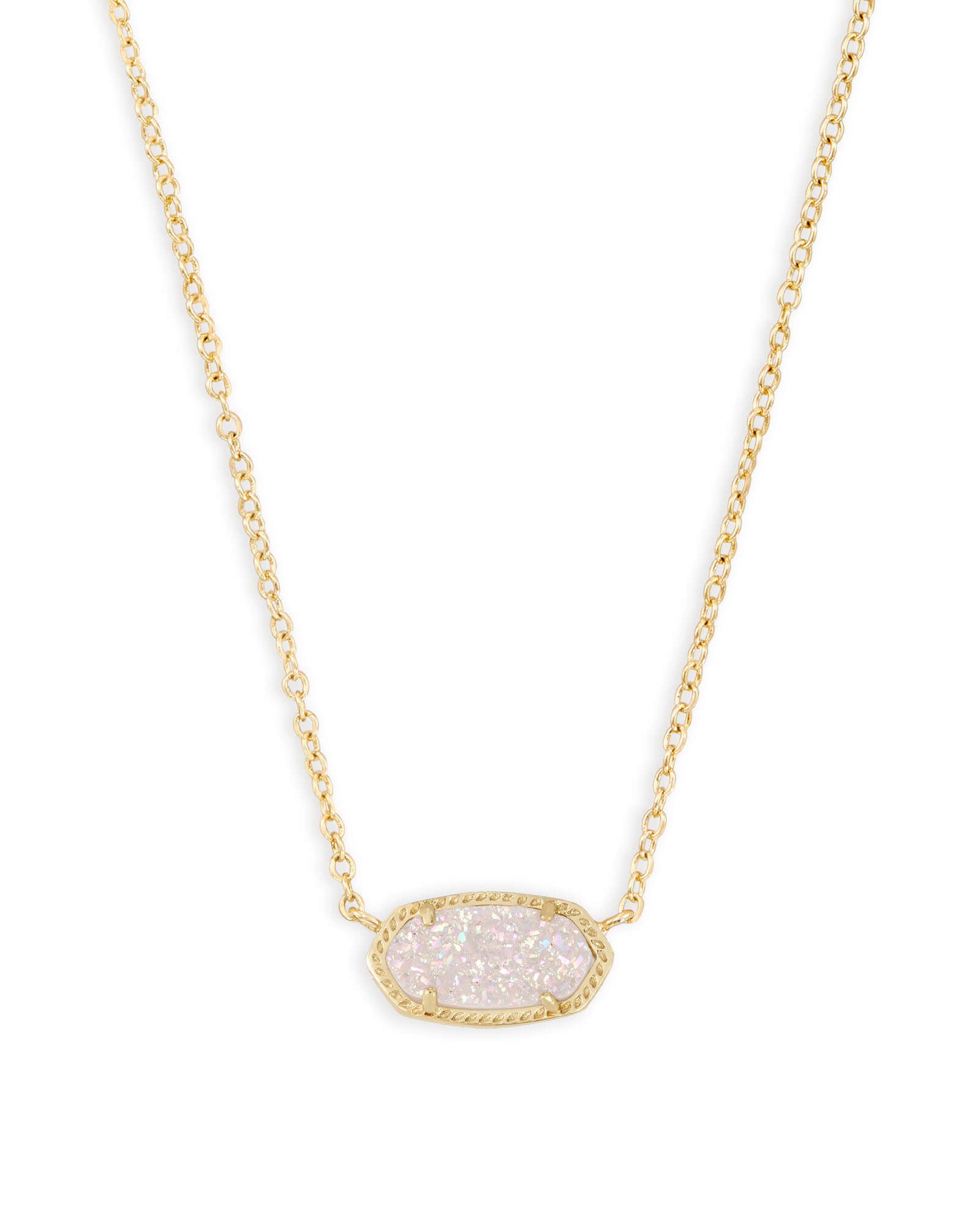 Elisa Gold Pendant Necklace in Magenta | Kendra Scott