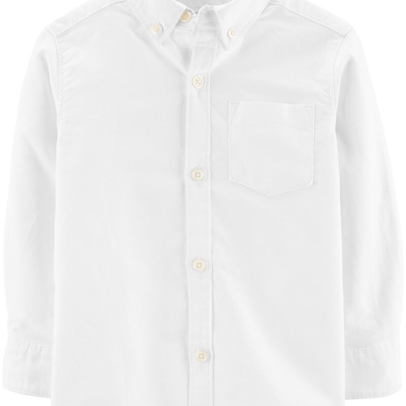 Oxford Button-Front Shirt | Carter's