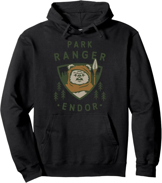 Star Wars Ewok Park Ranger Endor Pullover Hoodie | Amazon (US)