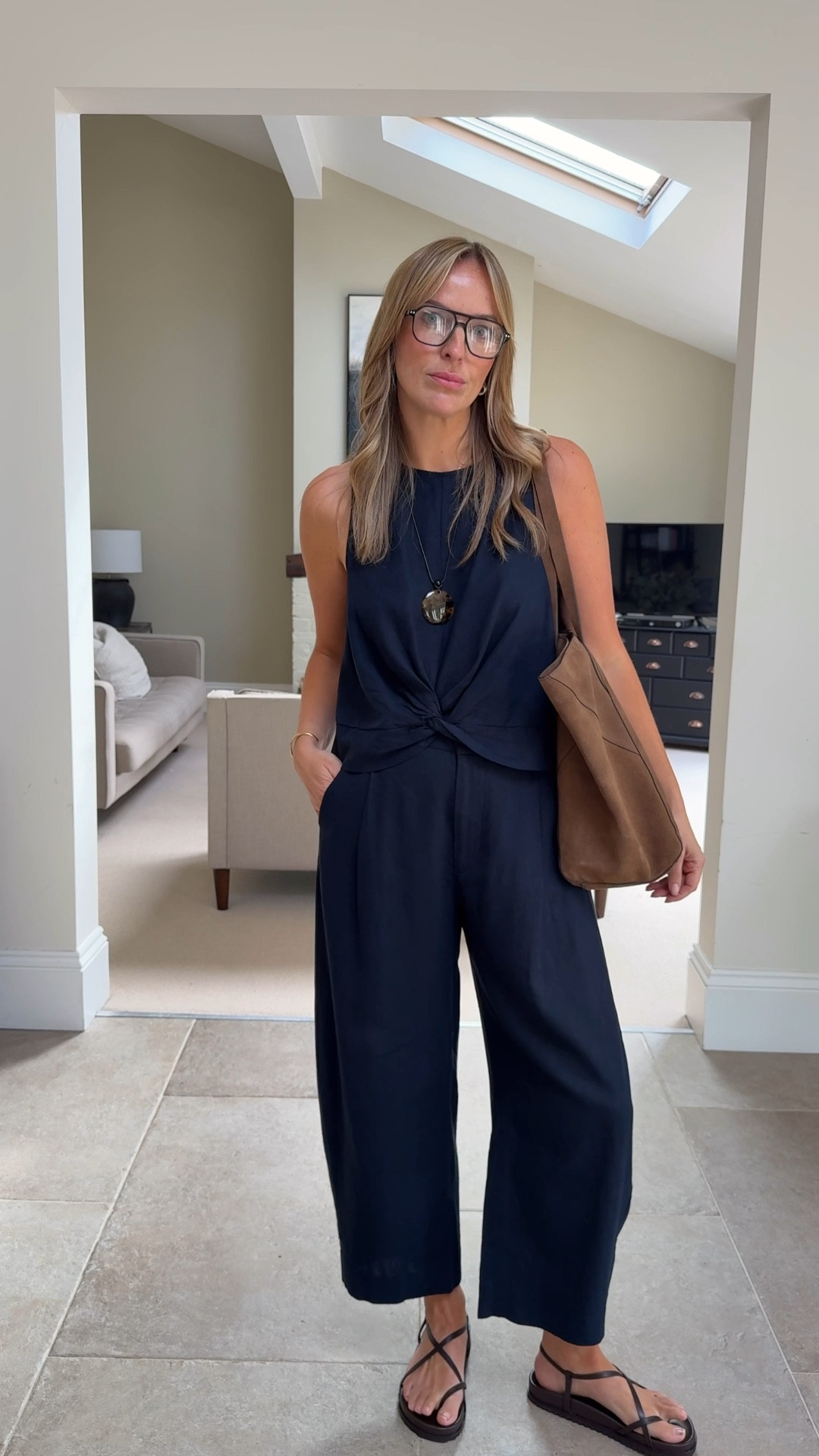 Sizes worn...
Navy trousers - U.K. 14 regular 
Navy top- U.K. 14 
Stripe top - U.K. 14
Stripe trousers - large 
Dress- U.K. 14 

Summer in the city can be hard to dress for and your everyday needs to look a little more ‘put together’. This is where @hushofficial excels with their well considered, and yet still effortless collection. Light flowy fabrics that keep you cool & comfortable in silhouettes that turn up the style factor. 
The new May drop is lovely and honestly a pleasure to wear. 

Ad

#inhush #outfitideas #whattowear #summerinthecity
#laidbackstyle 


#LTKsummer #LTKspring #LTKworkwear