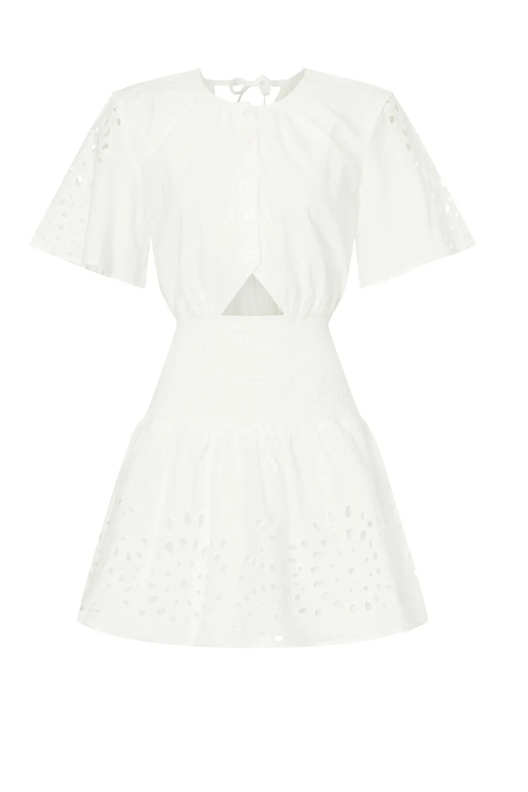 Eyelet Smocked Dress | Rent the Runway