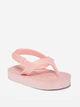 Unisex Solid Flip-Flops for Baby (Partially Plant-Based) | Old Navy (US)