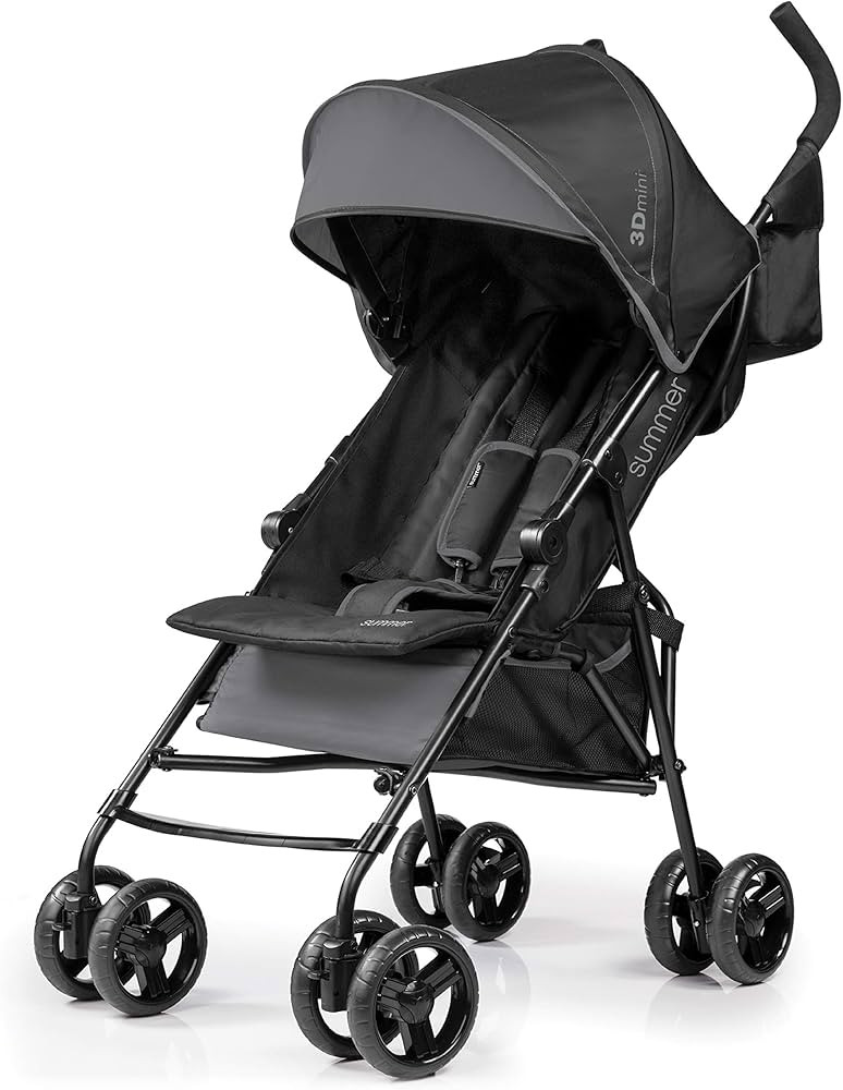 Summer Infant, 3D Mini Convenience Stroller – Lightweight Stroller with Compact Fold MultiPosit... | Amazon (US)