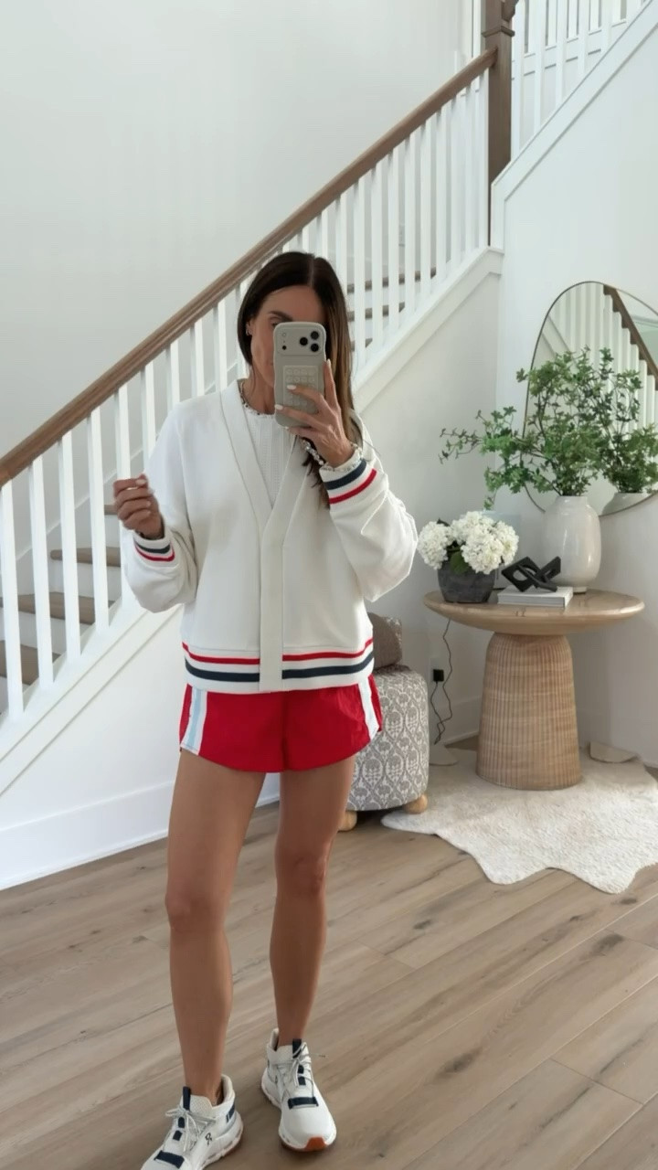Memorial Day outfit from Target, 4th of July athleisure, cute activewear, red athletic shorts, annabrstyle

#LTKActive #LTKOver40 #LTKootd