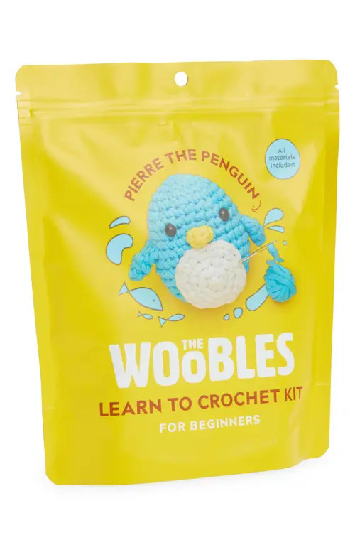 THE WOOBLES Penguin Crochet Kit in Blue at Nordstrom | Nordstrom