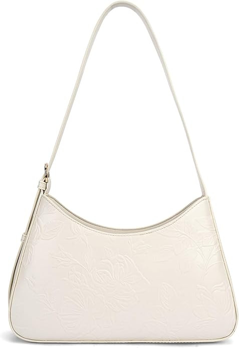 Shoulder Bag for Women Vegan Leather Crescent Hobo Bag Clutch Underarm Purse Top-Handle Handbag E... | Amazon (US)