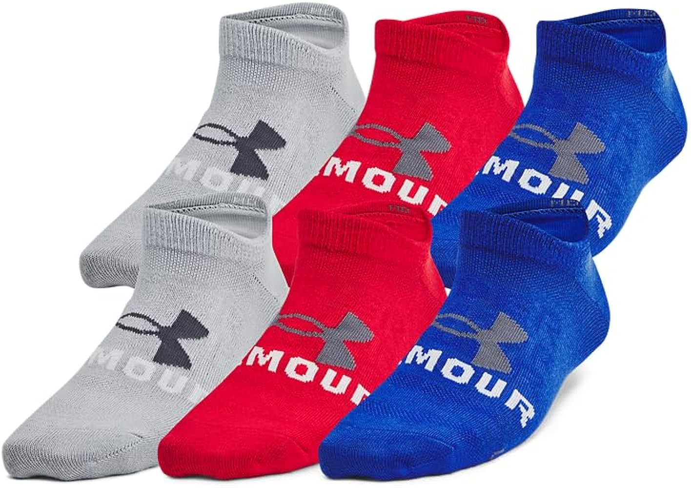 Under Armour Kids' Youth Essential No Show Socks (6 Pairs) | Amazon (US)