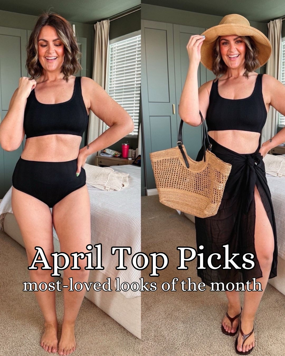April Top Sellers!!✨

(1) Top & bottoms, large Wrap, L/XL Sandals, 10 (don’t size down) Hat, L/XL
(2) pants, XL Tshirt, large Bra, XL Sandals, true size 10
(3) dress size large Sandals, true 10 Strapless bra, 36D
(4) Size large Sandals, true size 10 Swimwear, size 12
(5) Large in all, sandals are true size 10 
(6) I did a large on top and bottom but should’ve sized down to a medium on top! (Also available in pants!!) 
(7) dress for $32 Size large Low compression shorts, xl Strapless bra, 36D Shoes, 9.5 (size down half size) 
(8) Blue top, medium Blue skirt, large
(9) Green, large (need medium)
(10) Mustard dress, medium

#LTKMidsize #LTKSeasonal #LTKootd