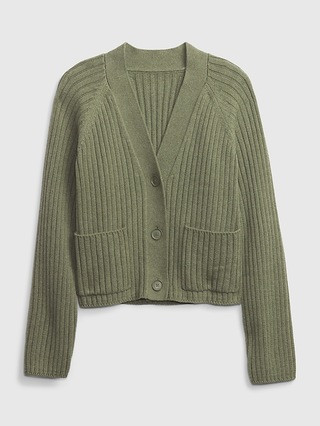 Chunky Rib Pocket Cardigan | Gap (US)