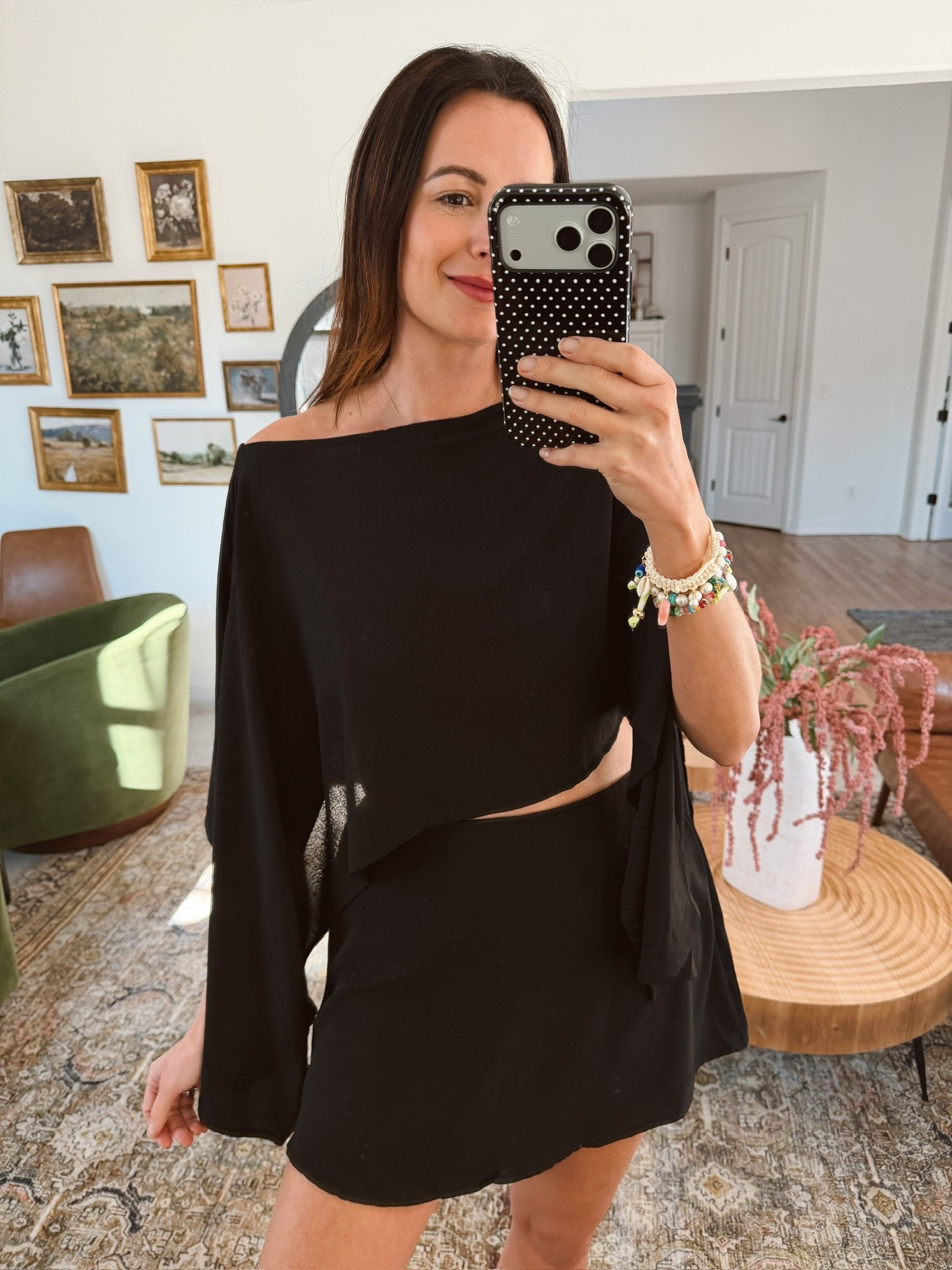 This black outfit is so chic but at a very affordable price point! Would be cute for a dinner date!!

#LTKTall #LTKgrwm #LTKootd