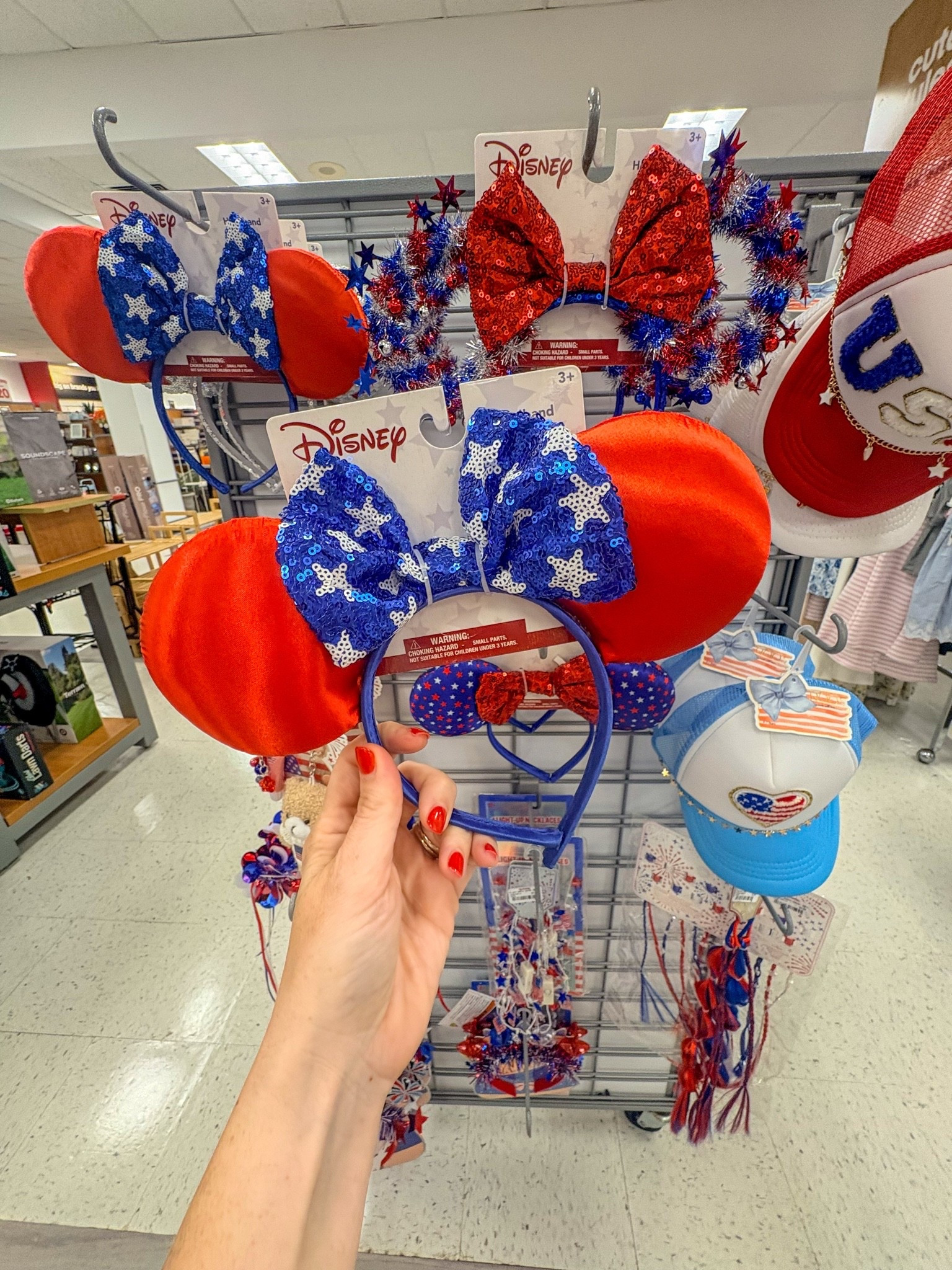 Red, white, blue, and a little Disney magic? Say less @tjmaxx ❤️🤍💙🏰

#LTKKids #LTKTravel #LTKSaleAlert