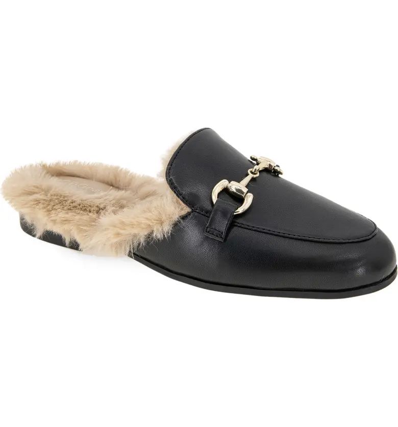 BCBGeneration Zorie Faux Fur Bit Mule (Women) | Nordstrom | Nordstrom