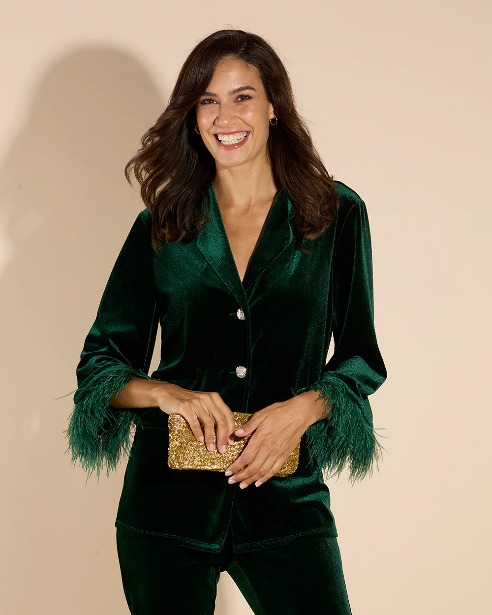 Essie Jacket - Stretch Velvet | Jude Connally