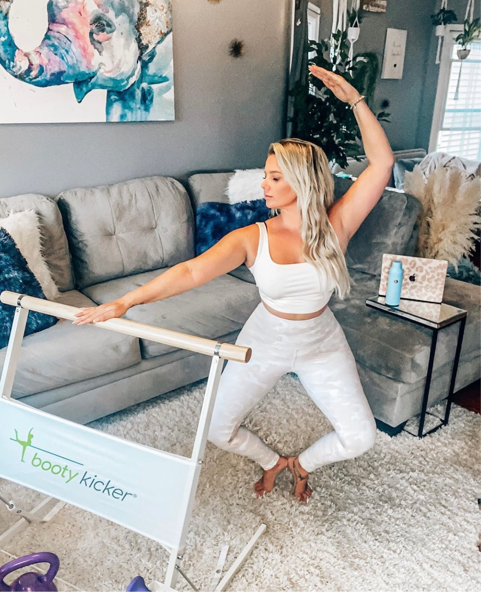 My at home workout favorite item is my booty kicker! I love doing my barre workouts at home. 

#LTKHome #LTKSaleAlert #LTKFitness