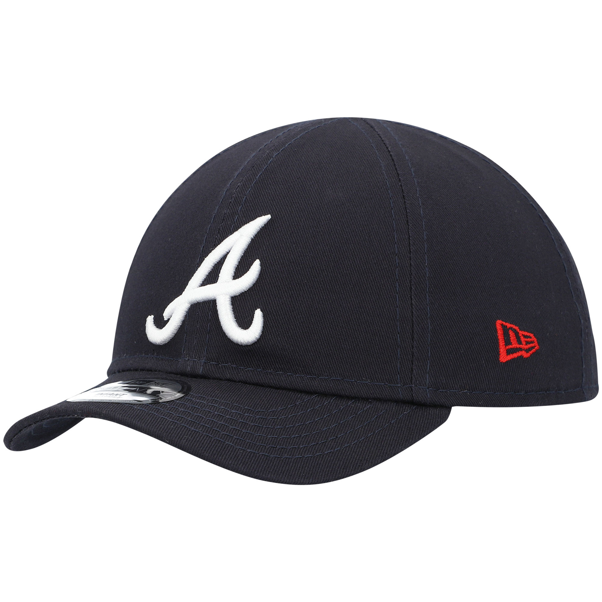Newborn & Infant New Era Navy Atlanta Braves My First 9TWENTY Stretch Fit Hat | Fanatics
