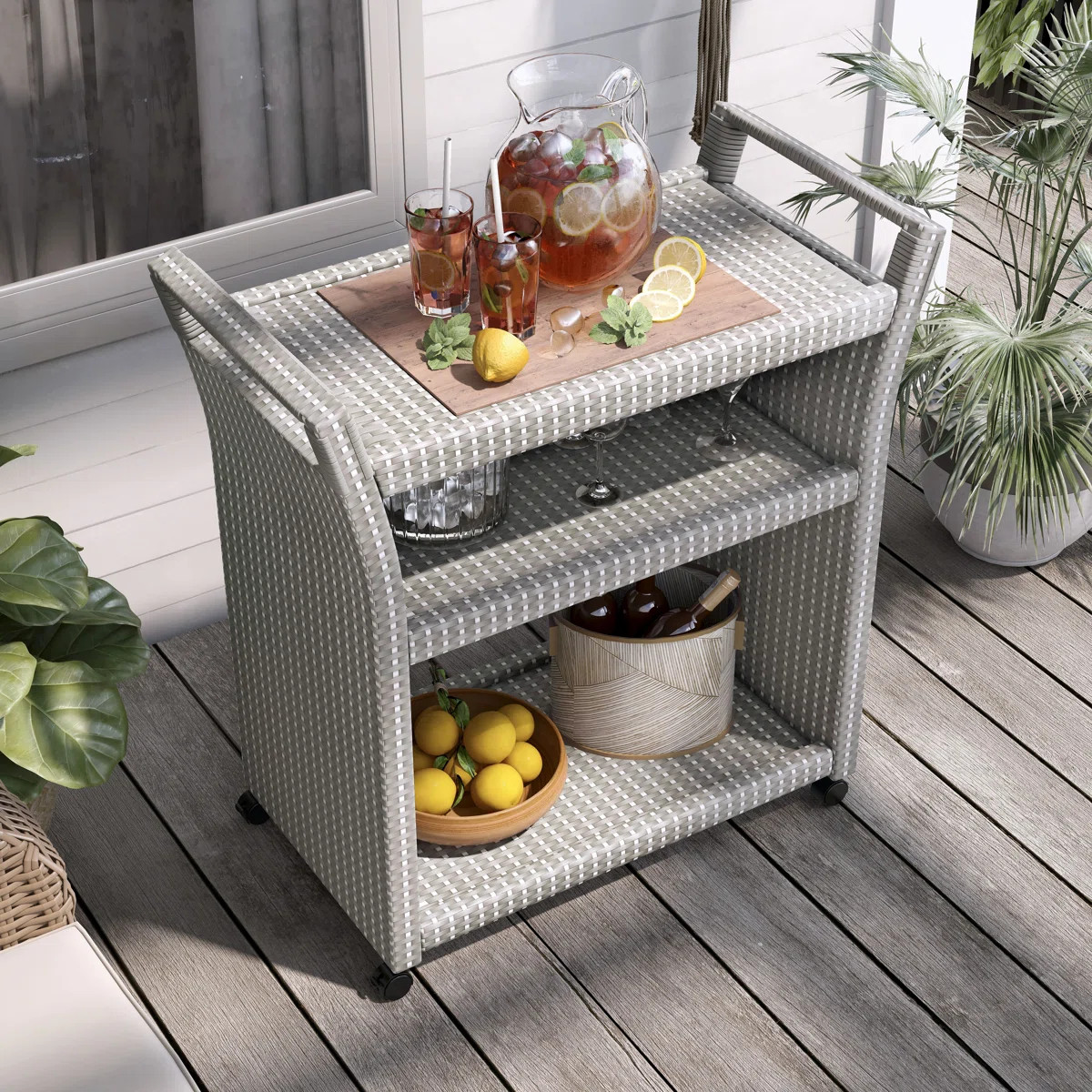Ursus Metal Bar Cart | Wayfair North America