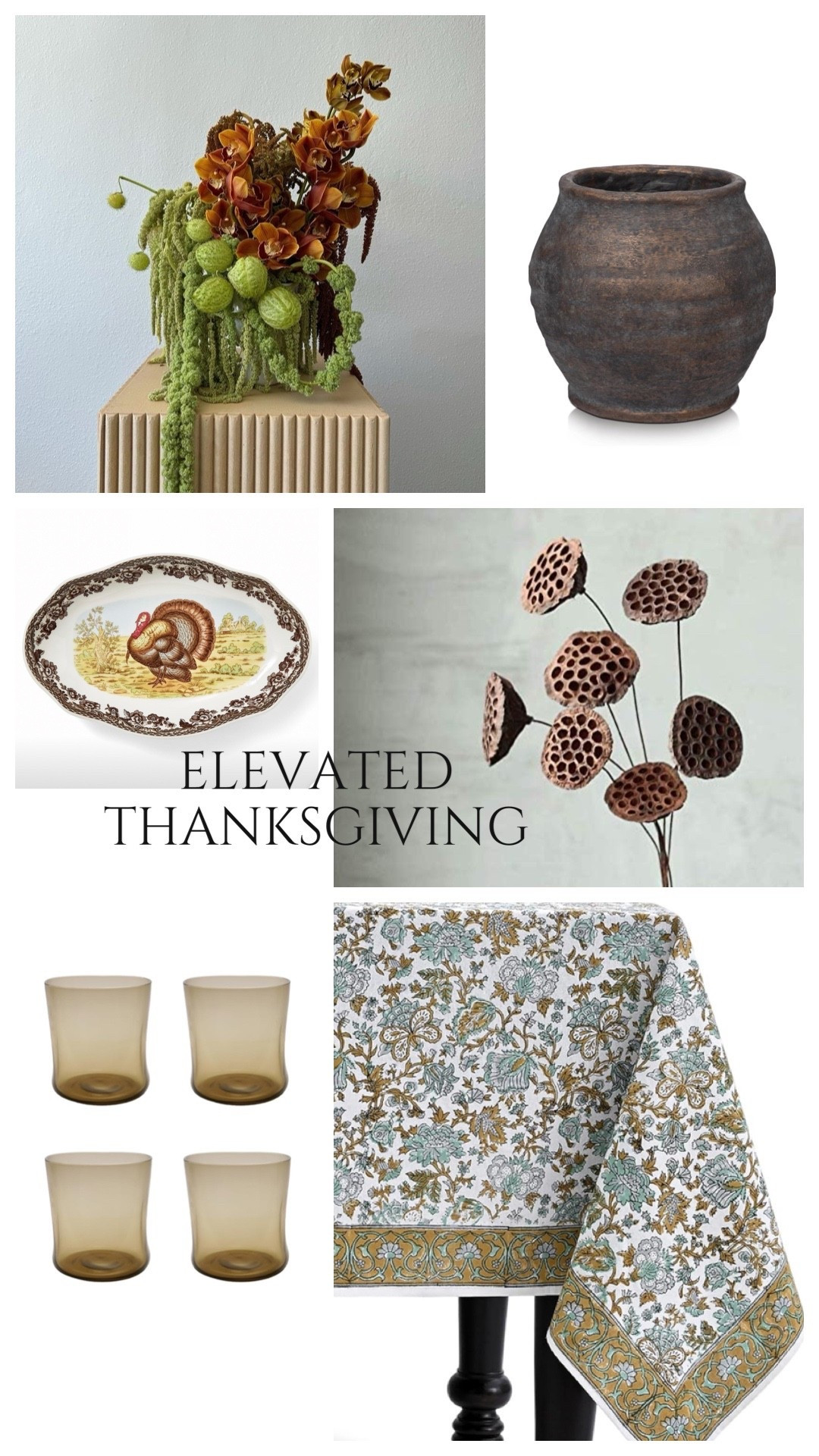 The most beautiful elevated finds for Thanksgiving! 

#LTKHome #LTKHoliday #LTKSeasonal