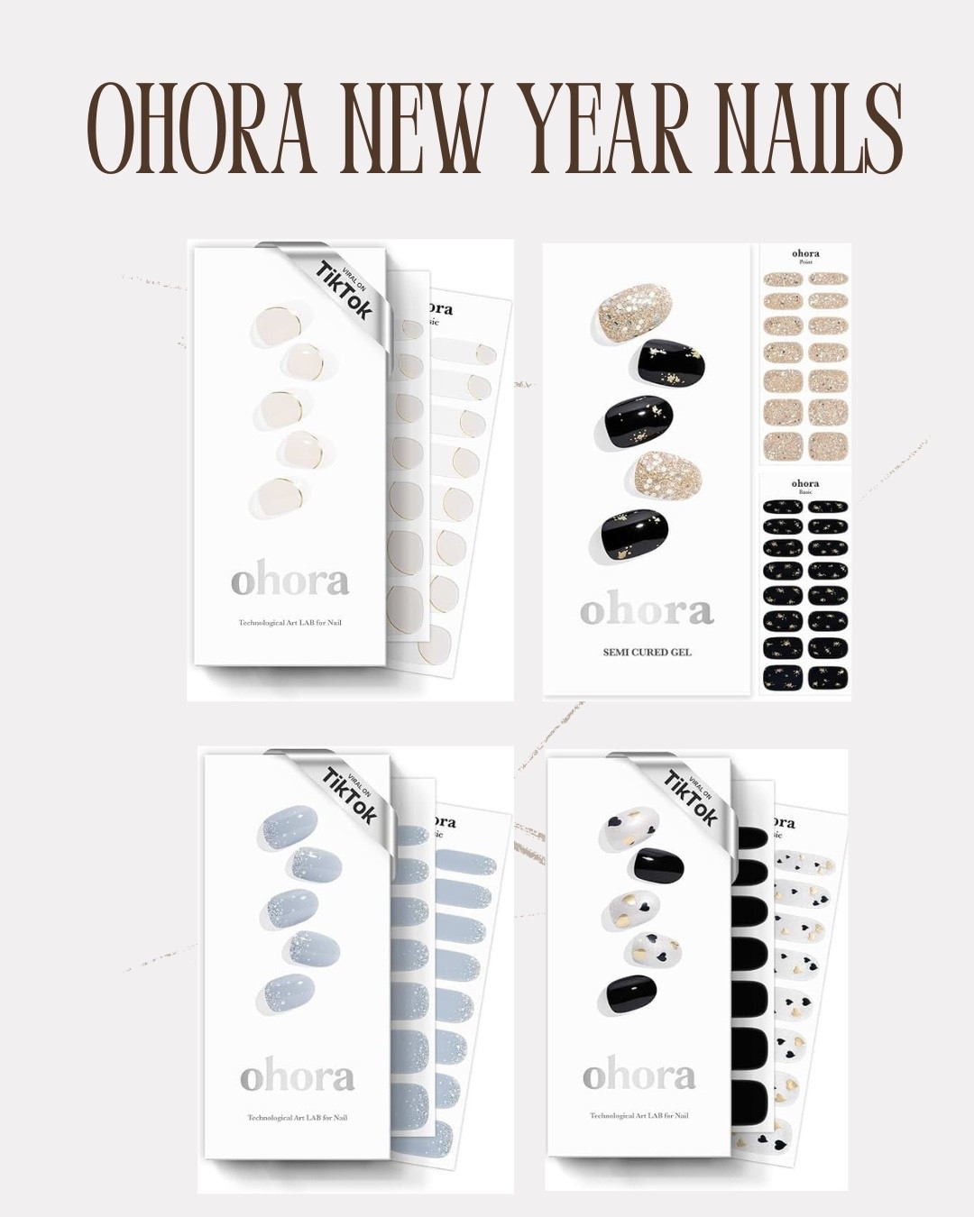 Ohora New Years Nails