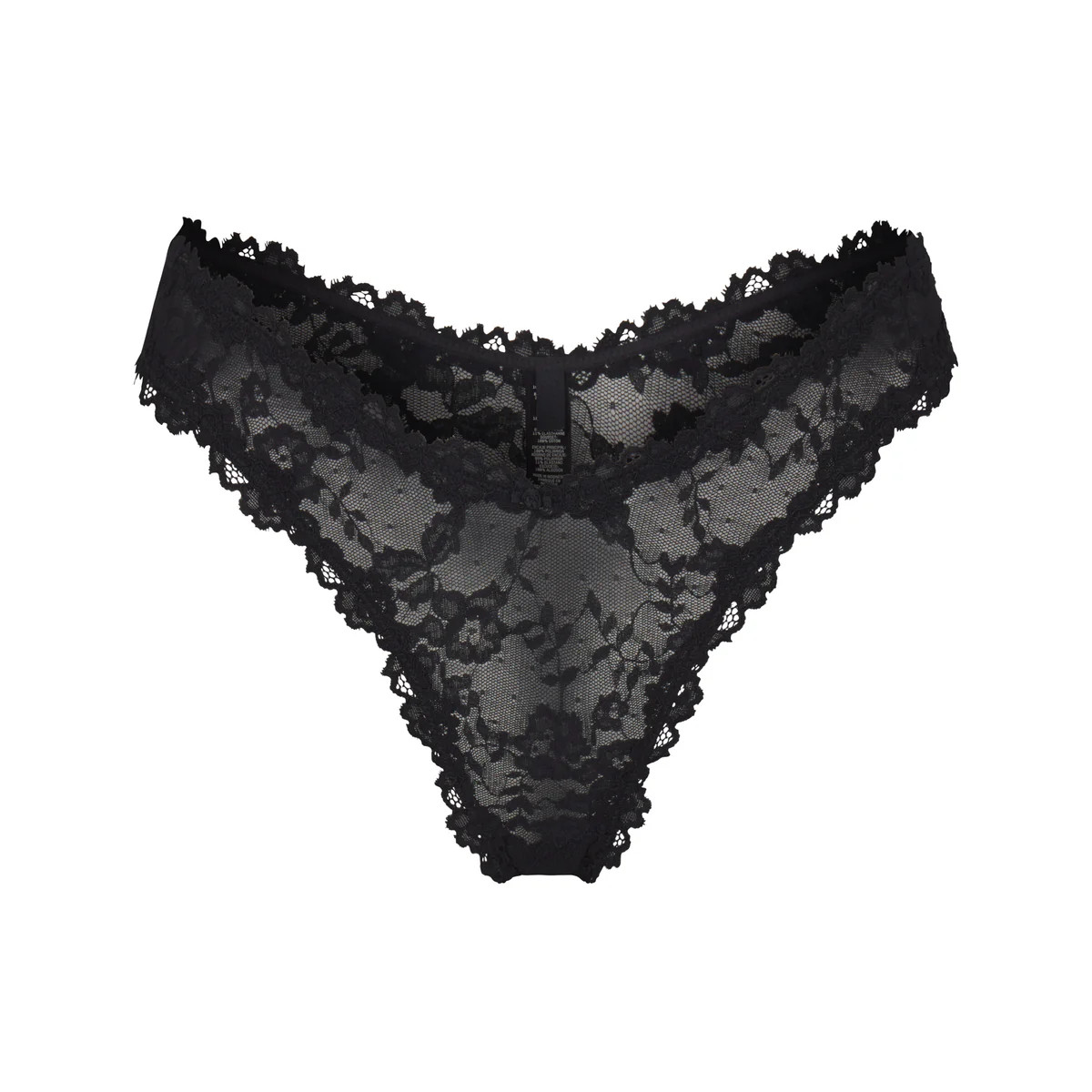 STRETCH LACE DIPPED THONG | SKIMS (US)