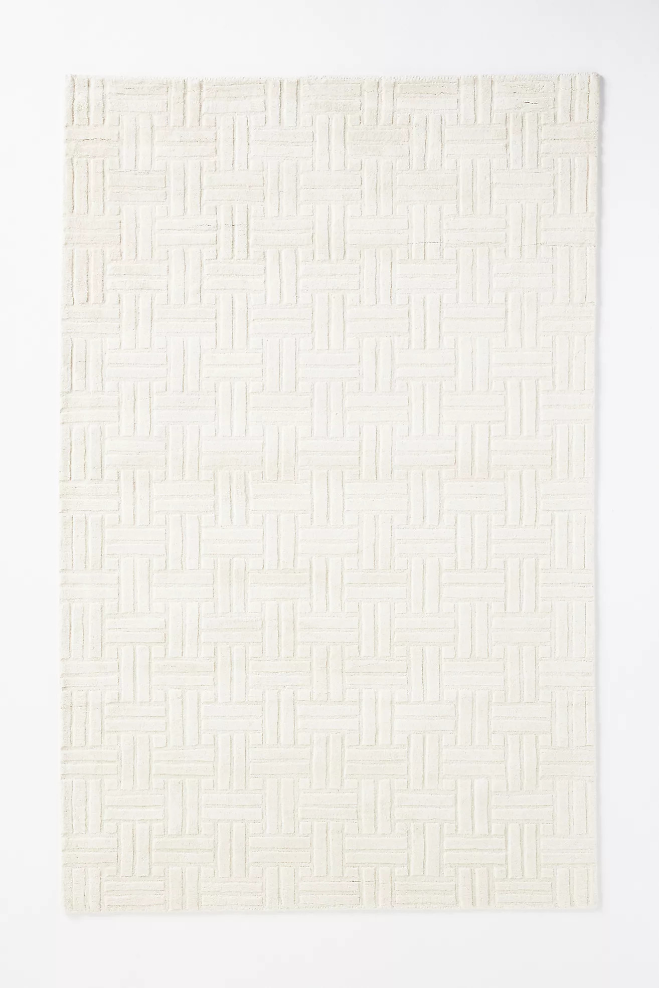 Hand-Tufted Wool Contour Rug | Anthropologie (US)