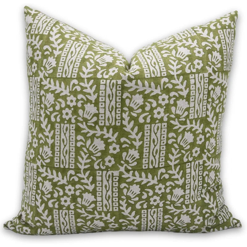 Floral Linen Indoor/Outdoor Pillow CoverByFabdivine5.0Rated 5 out of 5 stars.1 Review | Wayfair North America