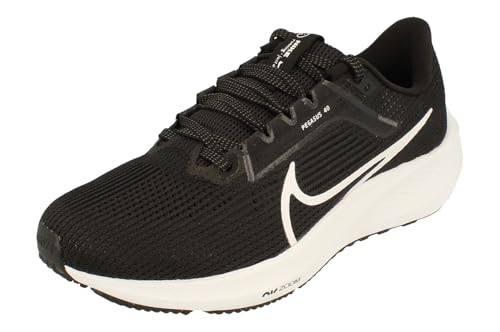 NIKE Women's Air Zoom Pegasus 40 Sneaker, Black White Iron Grey, 8.5 | Amazon (US)