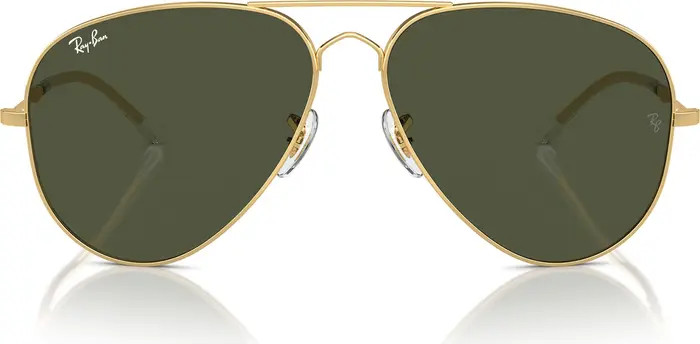Old Aviator 62mm Oversize Sunglasses | Nordstrom
