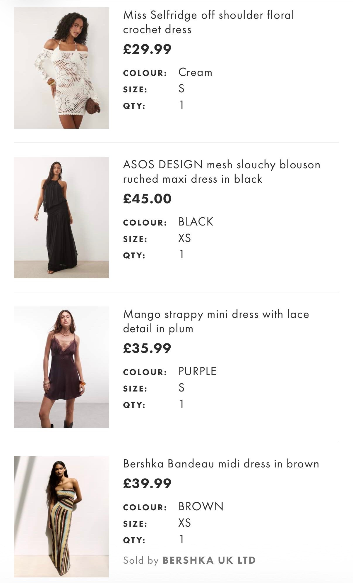 My recent ASOS order🤍

#LTKsummer #LTKuk #LTKdresses