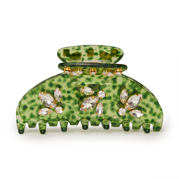 KIWI LARGE CRYSTAL CLAW CLIP | LELE SADOUGHI
