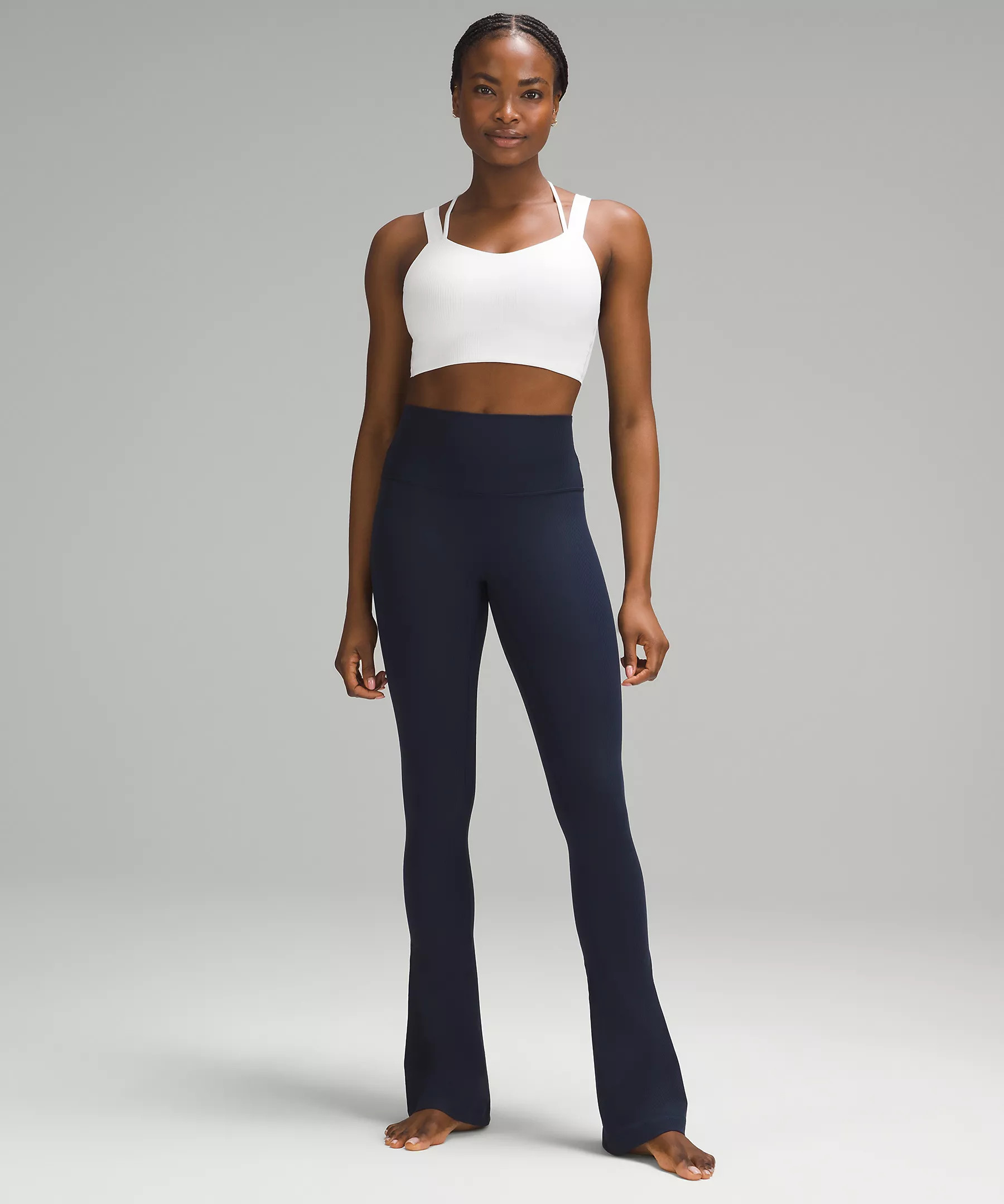 Like a Cloud Ribbed Longline Bra | Lululemon (US)